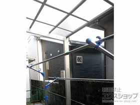 のテラス屋根 レセパ Lタイプ 独立タイプ 積雪〜20cm対応 施工例