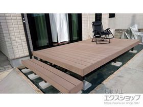 のウッドデッキ 樹ら楽ステージ 施工例