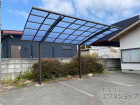 のカーポート ネスカR (ラウンドスタイル) 積雪〜20cm対応 施工例