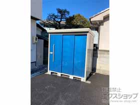 の物置・屋外倉庫 Mr.ストックマンダンディ 一般型 結露減少型 2016×1406×2110 ND-Z2014-DB 施工例