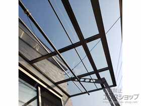 のバルコニー・ベランダ屋根 スピーネ F型 屋根タイプ 単体 積雪〜20cm対応 施工例