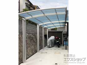 のカーポート レイナポートグラン 縦連棟　積雪〜20cm対応 施工例