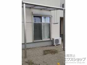 のテラス屋根 ソラリア F型 テラスタイプ 単体 積雪〜20cm対応 施工例