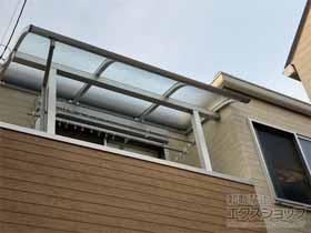 のバルコニー・ベランダ屋根 ソラリア R型 屋根タイプ 単体 積雪〜20cm対応 施工例