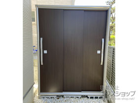 の物置・屋外倉庫 エスモ 一般型 1500×924×1913 ESF-1509A-WC 施工例