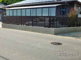 のカーポート レイナポートグラン 延長　積雪〜20cm対応 施工例