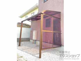 のテラス屋根 ソラリア R型 テラスタイプ 単体 積雪〜20cm対応 施工例