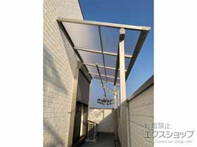 のバルコニー・ベランダ屋根 ソラリア F型 屋根タイプ 単体 積雪〜20cm対応 施工例