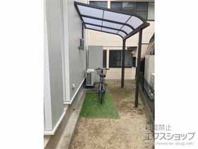 のテラス屋根 スピーネ R型 テラスタイプ 単体 積雪〜20cm対応 施工例