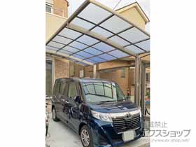 のカーポート ネスカR (ラウンドスタイル) 積雪〜20cm対応 施工例