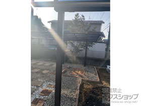 のカーポート レイナポートグラン 延長　積雪〜20cm対応 施工例