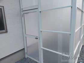 のストックヤード スピーネストックヤードF型 波板タイプ ヤード仕様 積雪〜50cm対応 施工例