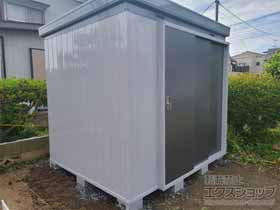 の物置・屋外倉庫 断熱物置 ネクスタプラス 扉タイプ 一般型 2210×1790×2075 NXP-40ST-PG 施工例