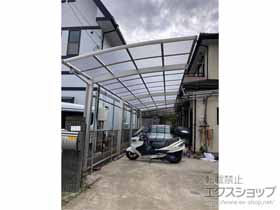 のカーポート レイナポートグラン 縦連棟　積雪〜20cm対応 施工例