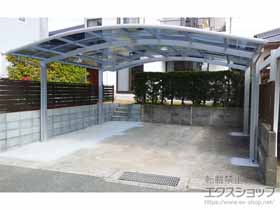 のカーポート レイナツインポートグラン 積雪〜20cm対応 施工例