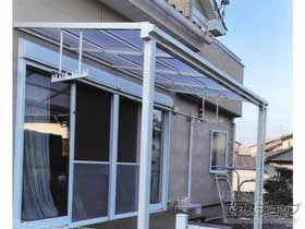 のテラス屋根 ソラリア F型 テラスタイプ 単体 積雪〜20cm対応 施工例
