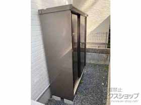 の物置・屋外倉庫 ナイソーシスター　1320×480×1603 KMW-135D-CB 施工例
