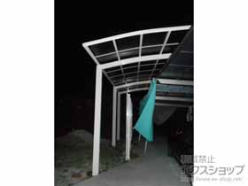 のカーポート レイナポートグラン 延長　積雪〜20cm対応 施工例