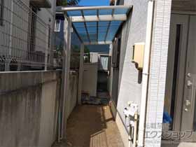 のテラス屋根 レセパ Lタイプ 独立タイプ 積雪〜20cm対応 施工例