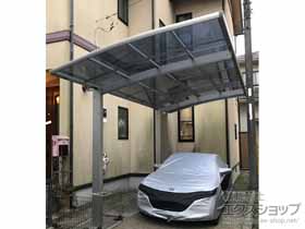 のカーポート プレシオスポート 積雪〜20cm対応+屋根ふき材補強部品 施工例