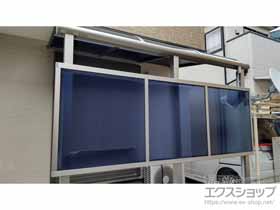 のテラス屋根 プレシオステラスII R型 テラスタイプ 単体 積雪〜20cm対応 施工例