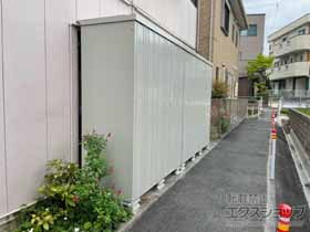 の物置・屋外倉庫 グランプレステージジャンプ 1695×750×2100 GP-177H-F-CB 施工例