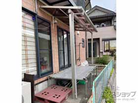 のテラス屋根 ソラリア F型 テラスタイプ 単体 積雪〜20cm対応 施工例