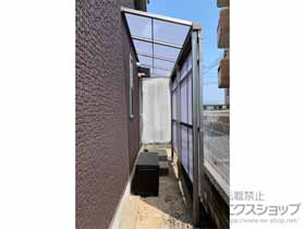 のテラス屋根 ソラリア F型 テラスタイプ 単体 積雪〜20cm対応 施工例