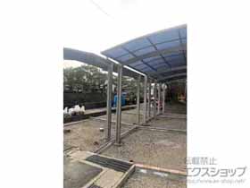 のカーポート プレシオスポート 縦連棟 積雪〜20cm対応 施工例