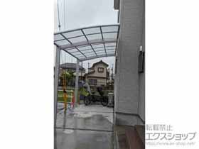 のカーポート ネスカR (ラウンドスタイル) 積雪〜20cm対応 施工例