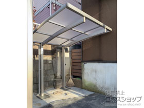 のサイクルポート・駐輪場 プレシオスポート ミニ 積雪〜20cm対応 施工例