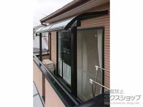 のバルコニー・ベランダ屋根 ソラリア R型 屋根タイプ 単体 積雪〜20cm対応 施工例