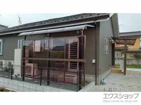 のテラス屋根 ソラリア R型 テラスタイプ 単体 積雪〜20cm対応 施工例