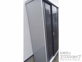 の物置・屋外倉庫 シンプリー 一般型 1100×515×1903　MJX-115E-CG 施工例