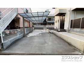のカーポート ソリッドポート 縦連棟 積雪〜20cm対応 施工例