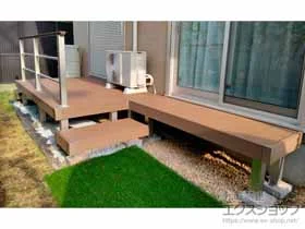 YKKAP�̃E�b�h�f�b�L ���E�b�h�f�b�L 200�{�i���Z�b�g���ʒi��1�i�{���V�A�X�f�b�L�t�F���XB03�^�����i�q2�{�^�C�v�� �{�H��