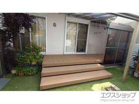 のテラス屋根 ソラリア R型 テラスタイプ 単体 積雪〜20cm対応 施工例