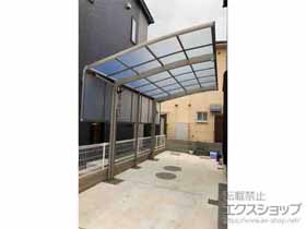 のカーポート ネスカR (ラウンドスタイル) 積雪〜20cm対応 施工例