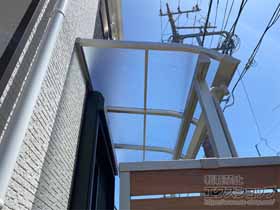 のテラス屋根 ソラリア R型 テラスタイプ 単体 積雪〜20cm対応 施工例