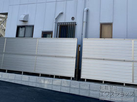 の面格子・窓格子 アルミ面格子 たて格子 施工例