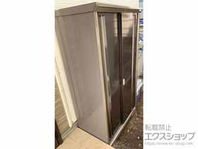 の物置・屋外倉庫 ナイソーシスター　1100×580×1903 KMW-116E-CB 施工例