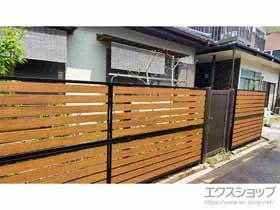 YKKAP�̃t�F���X�E��E�� ���N�A���t�F���X ���^�C�v 2�i�x�� �������ėp �{�H��