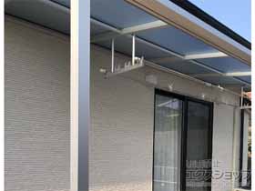 のテラス屋根 ソラリア F型 テラスタイプ 単体 積雪〜20cm対応 施工例