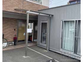 のテラス屋根 ソラリア F型 テラスタイプ 単体 積雪〜20cm対応 施工例