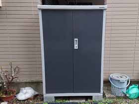 の物置・屋外倉庫 アイビーストッカー BJX-115D-CG BJX-115D-CG 施工例