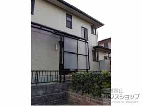 のテラス屋根 スピーネ R型 テラスタイプ 単体 積雪〜20cm対応 施工例