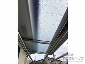 のバルコニー・ベランダ屋根 ソラリア F型 屋根タイプ 単体 積雪〜20cm対応 施工例