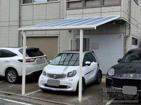 のテラス屋根 ソラリア F型 テラスタイプ 単体 積雪〜20cm対応 施工例