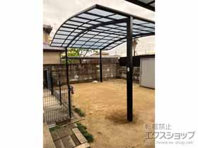 のカーポート ネスカR (ラウンドスタイル) ワイド 積雪〜20cm対応 施工例