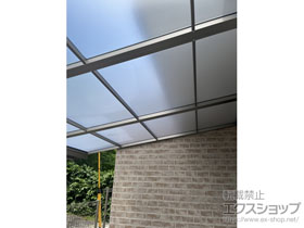 のテラス屋根 スピーネ F型 テラスタイプ 単体 積雪〜20cm対応 施工例